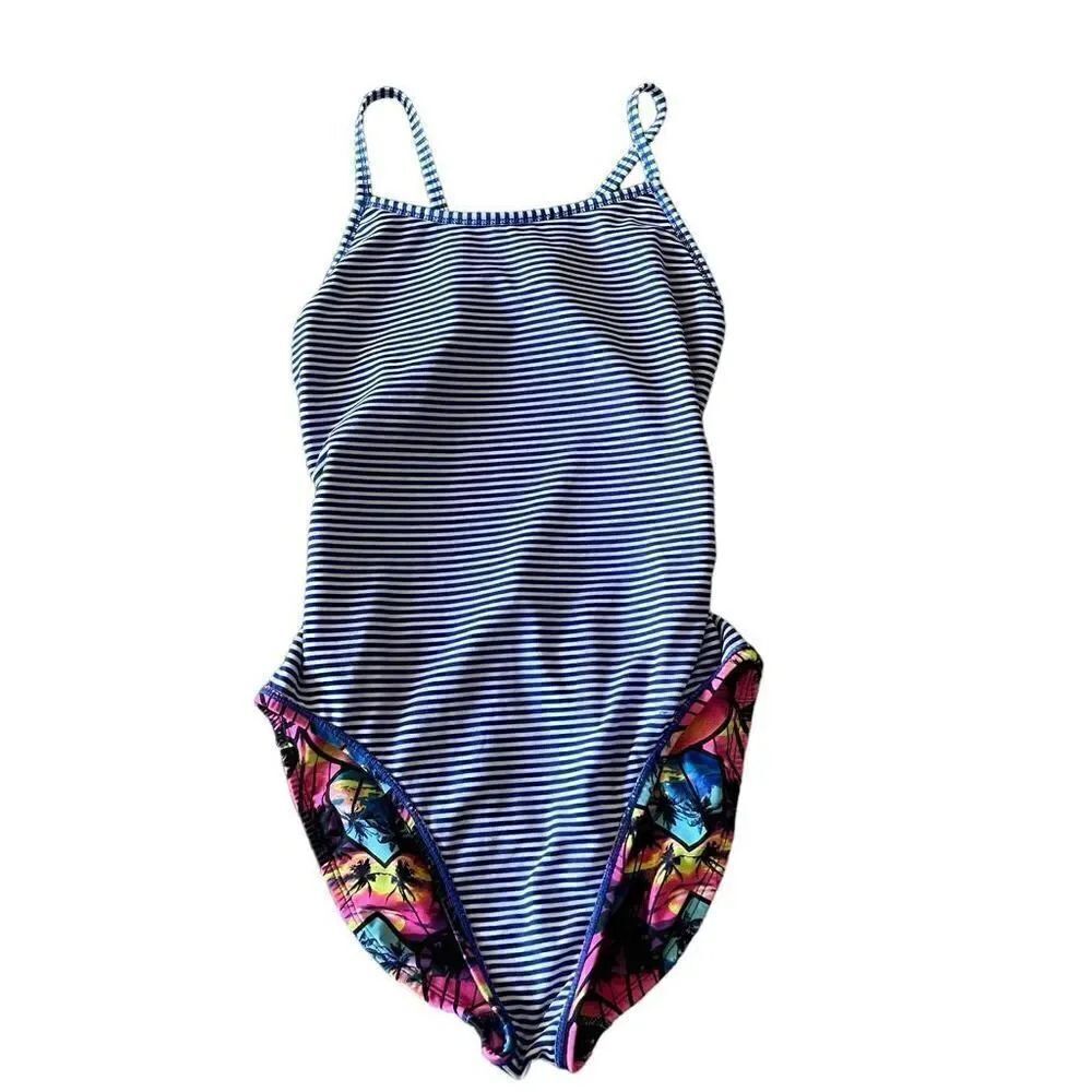 Dolfin Uglies Performance Tropical Beach Sunset Pattern Sz 36 - Picture 7 of 12